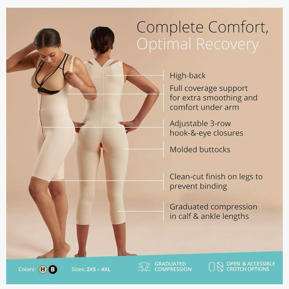 Marena | Compression Garment with High Back/Short Length - Picture 8 of 10